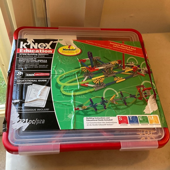 K’nex Education Introduction To Simple Machines: Wheels/Axles/Inclined Planes - Picture 1 of 4